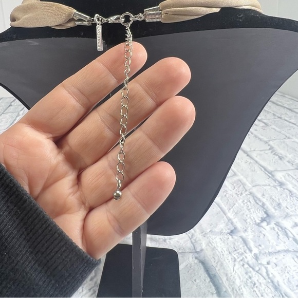 Satin knot tied necklace from Lane Bryant - Picture 5 of 10